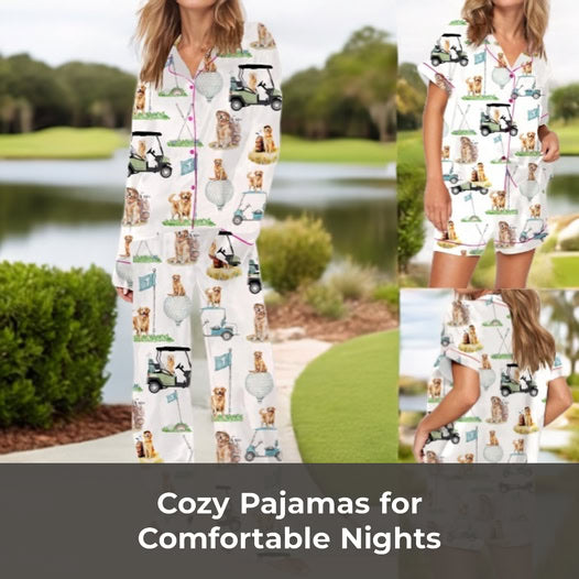 Golf Theme Pajama Set