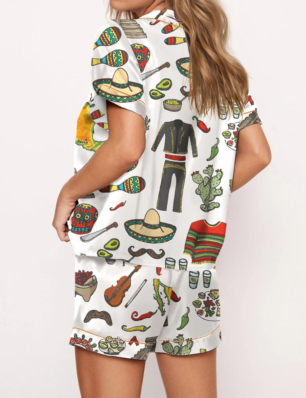 Mexico Travel Pajama Set	