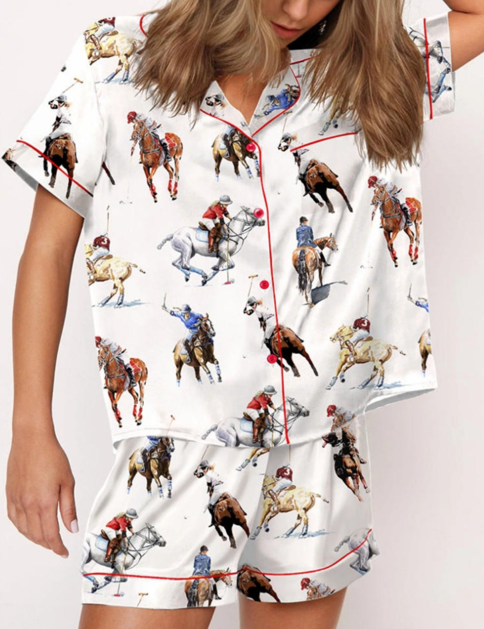 Polo Sport Players Girl Pajama Set	