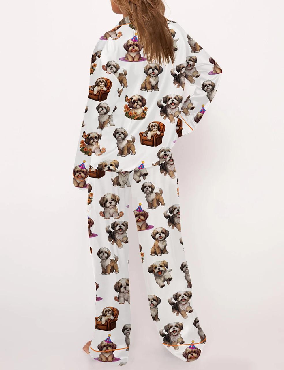 Shih Tzu Charm Pajama Set	
