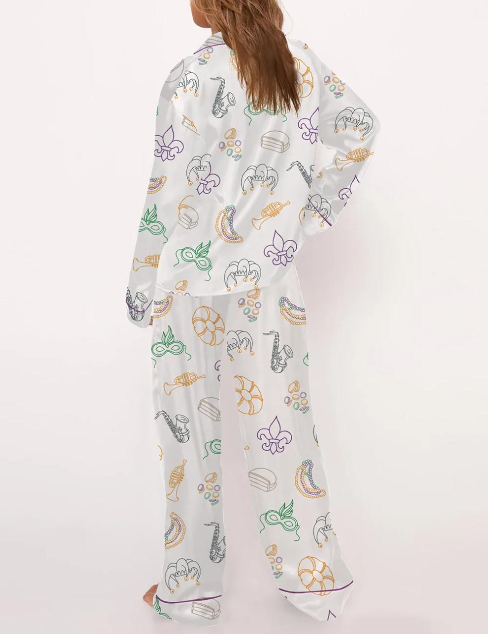 Mardi Gras Laissez Les Bons Temps Rouler Pajama Set	