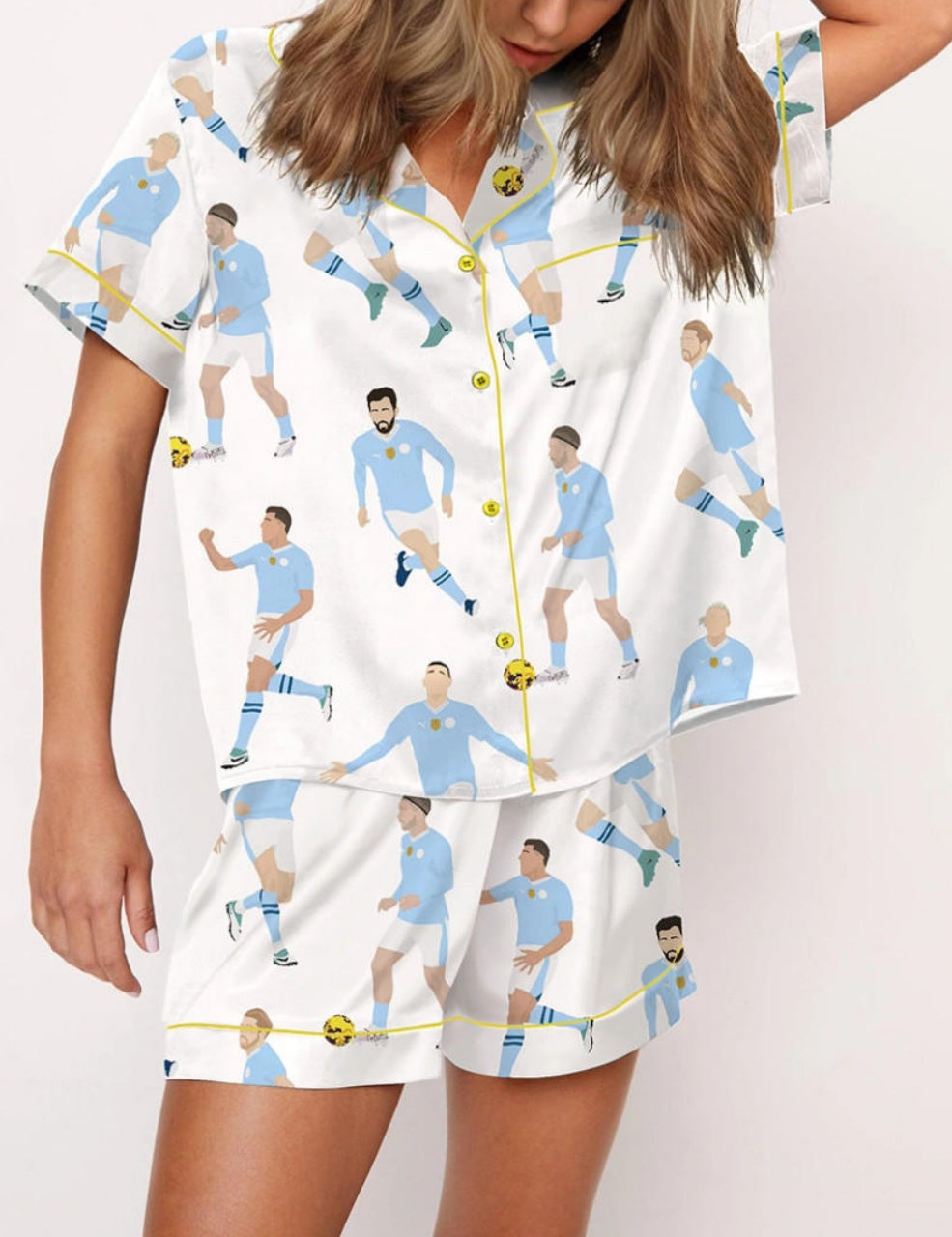 Manchester City 2023/24 Players Pajama Set	