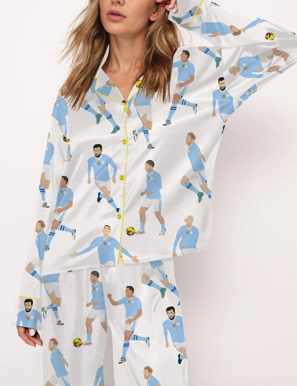 Manchester City 2023/24 Players Pajama Set	