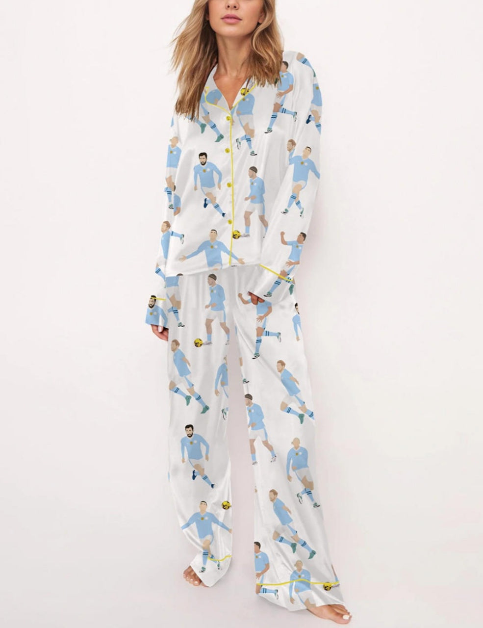Manchester City 2023/24 Players Pajama Set	