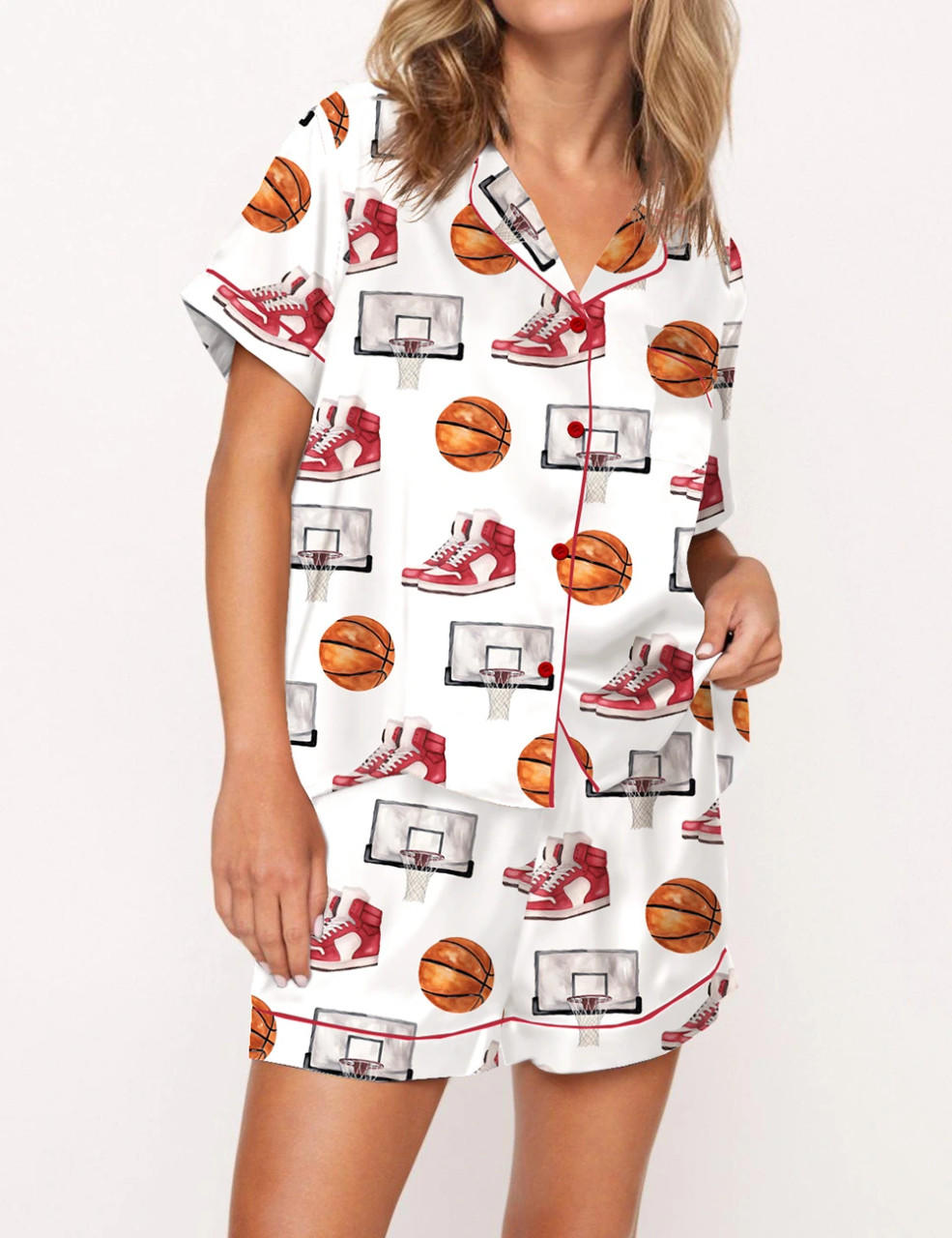 Basketball Themed Pajama Set	