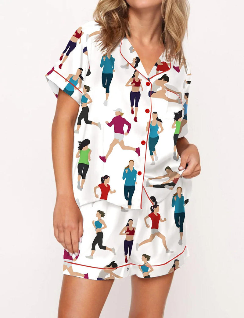 Marathon Runners Pajama Set	