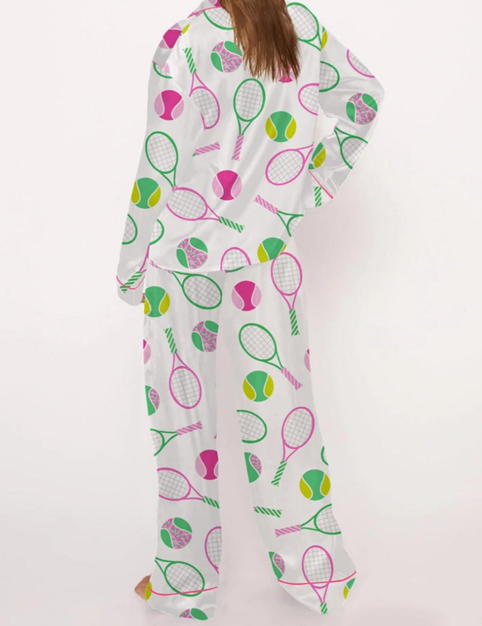 Colorful Tennis Pajama Set	