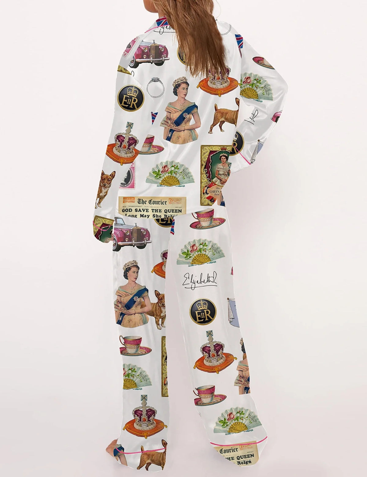 Queen Elizabeth II Vintage Pajama Set	