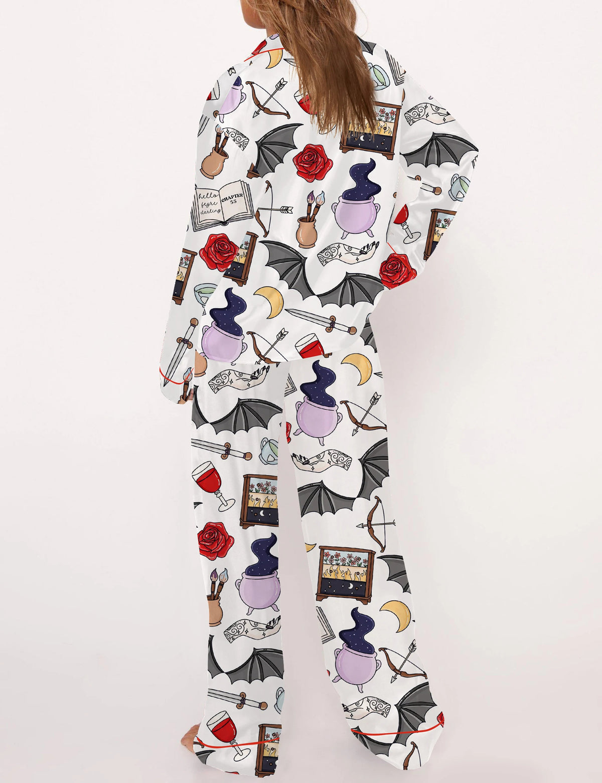Acotar Satin Pajama Set For Women	