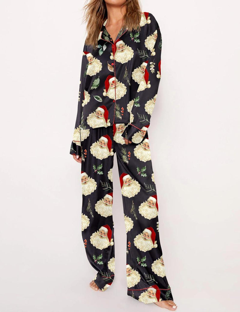 Vintage Santa Pajama Set	