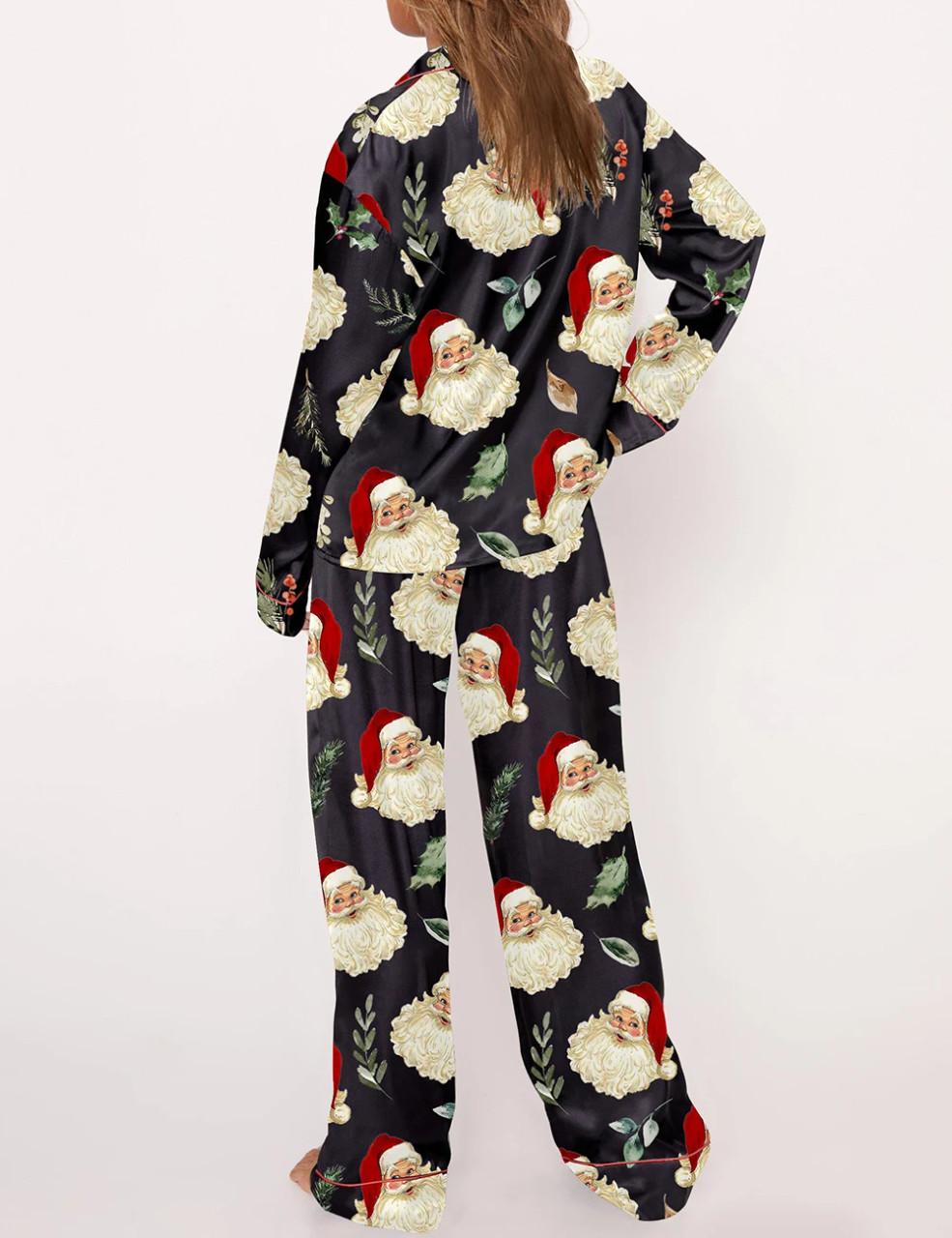 Vintage Santa Pajama Set	