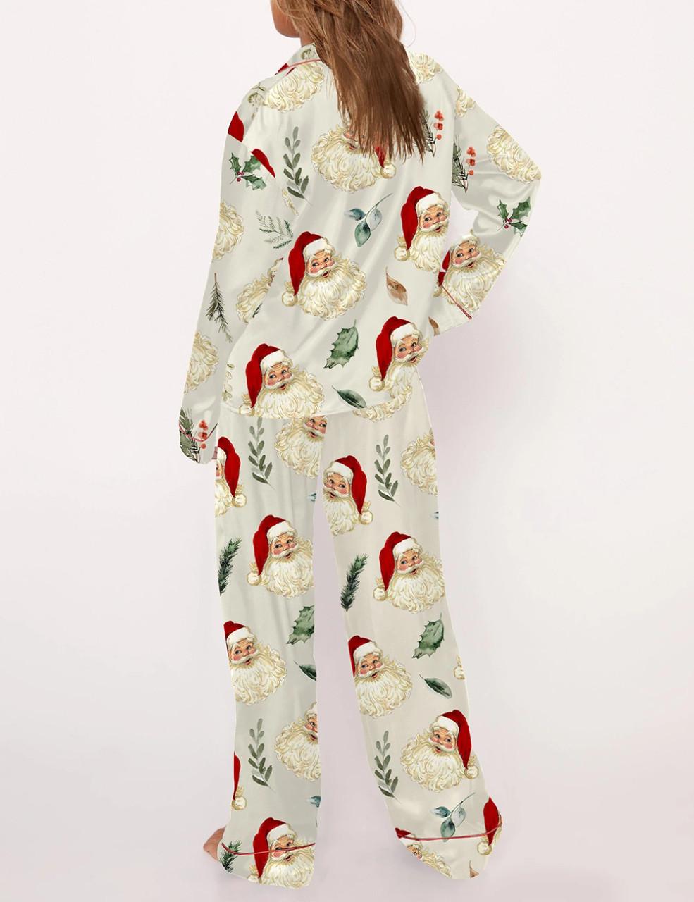 Vintage Santa Pajama Set	