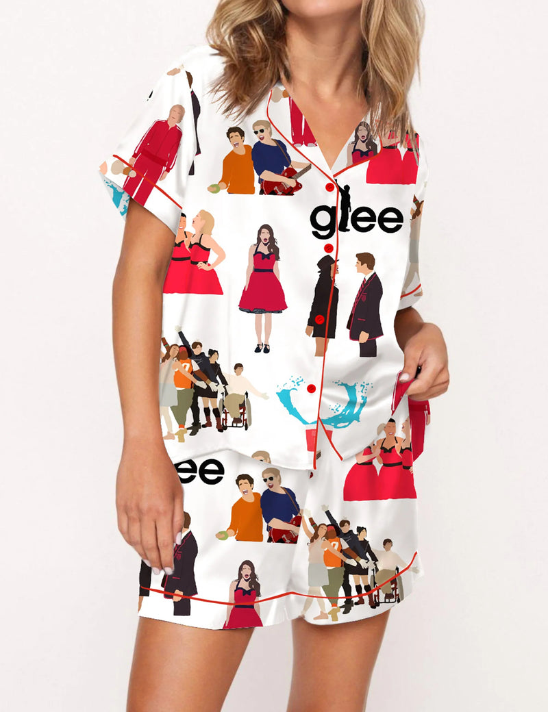 Musical TV Show Silky Satin Pajama Set For Women	