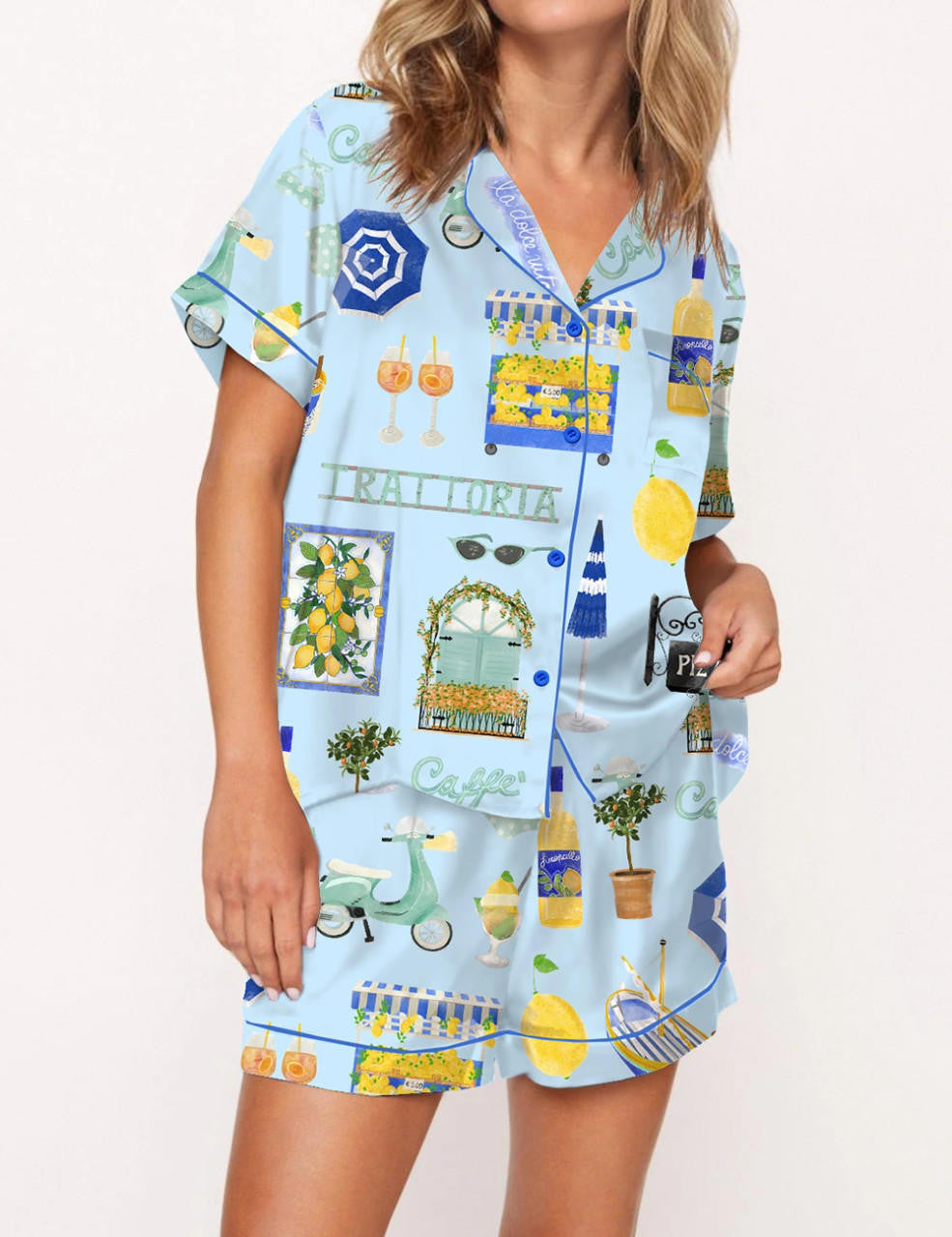 Italy Vacation Pajama Set	