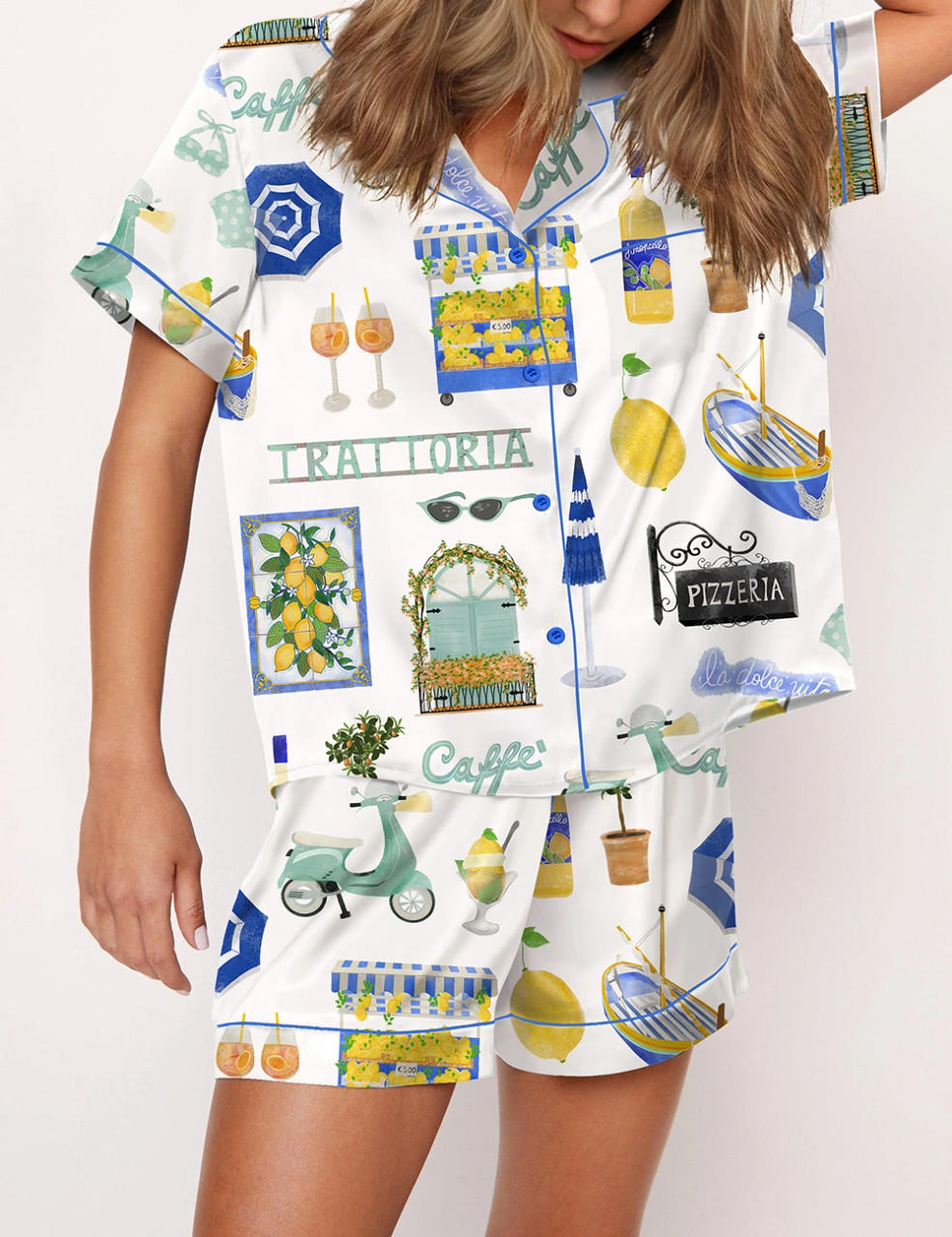 Italy Vacation Pajama Set	