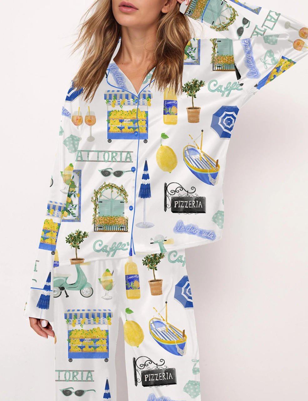 Italy Vacation Pajama Set	
