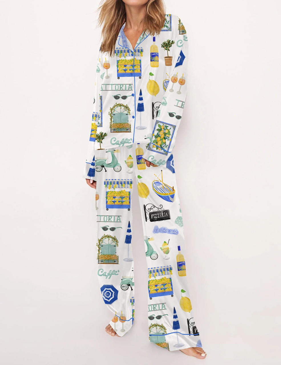 Italy Vacation Pajama Set	
