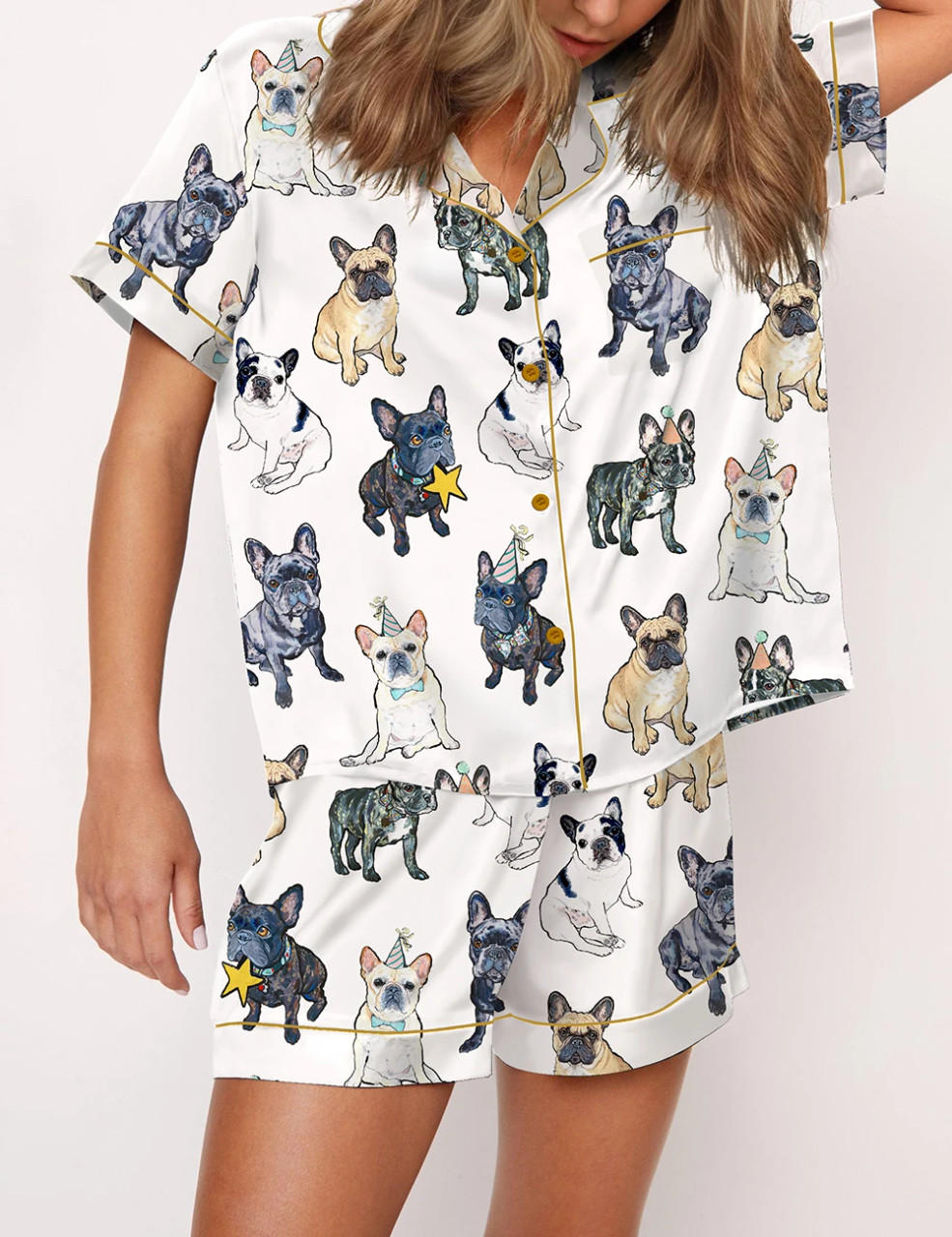 French Bulldog Pajama Set	