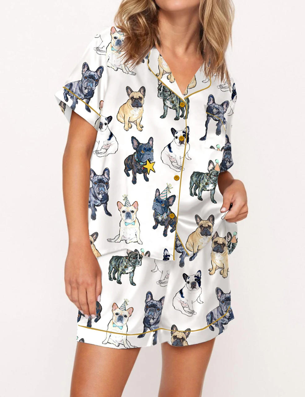 French Bulldog Pajama Set	