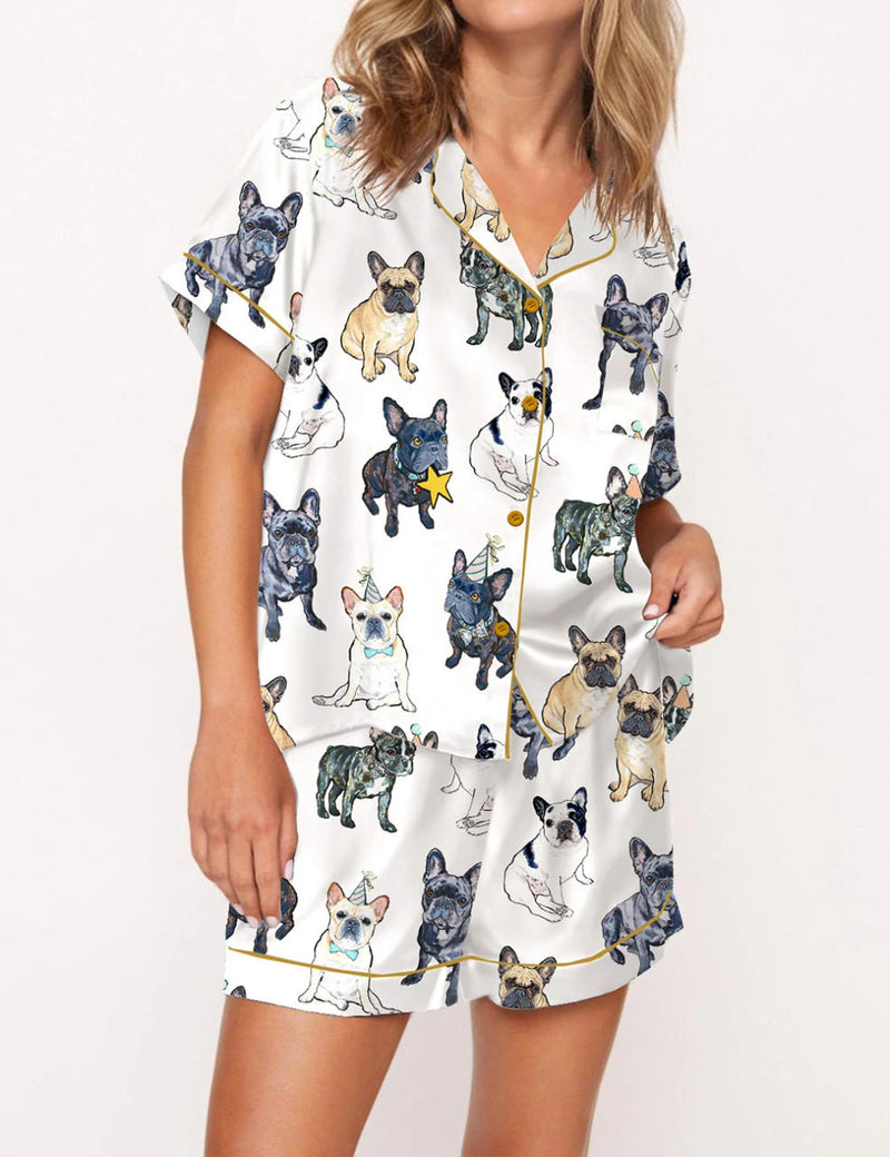 French Bulldog Pajama Set	