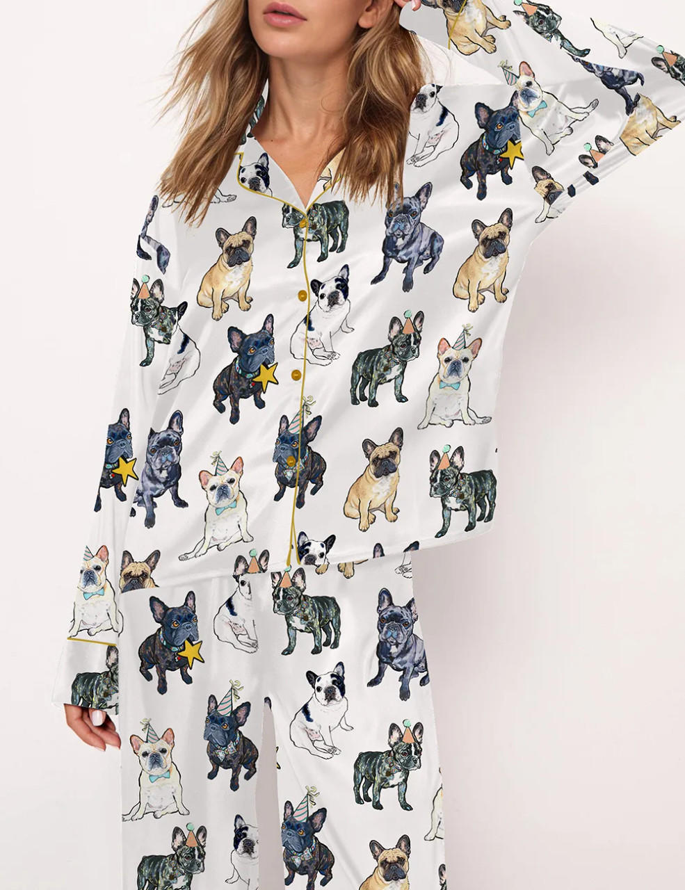 French Bulldog Pajama Set	