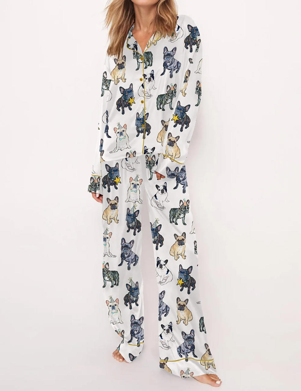 French Bulldog Pajama Set	