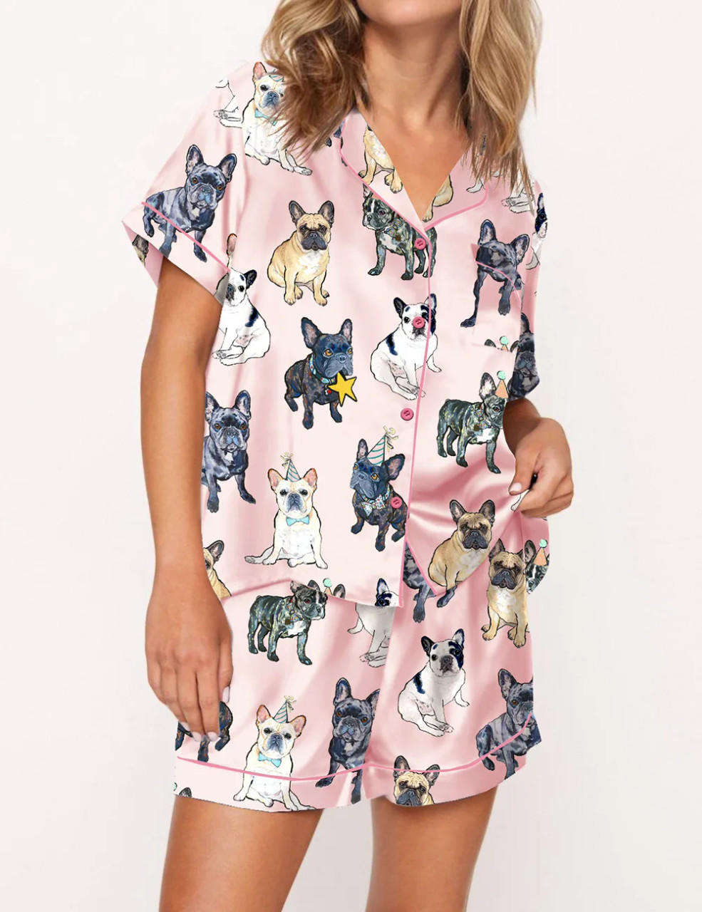French Bulldog Pajama Set	