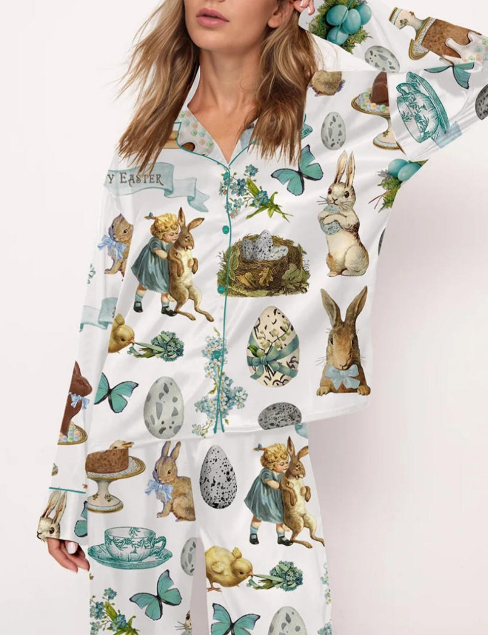 Easter Vintage Pajama Set	