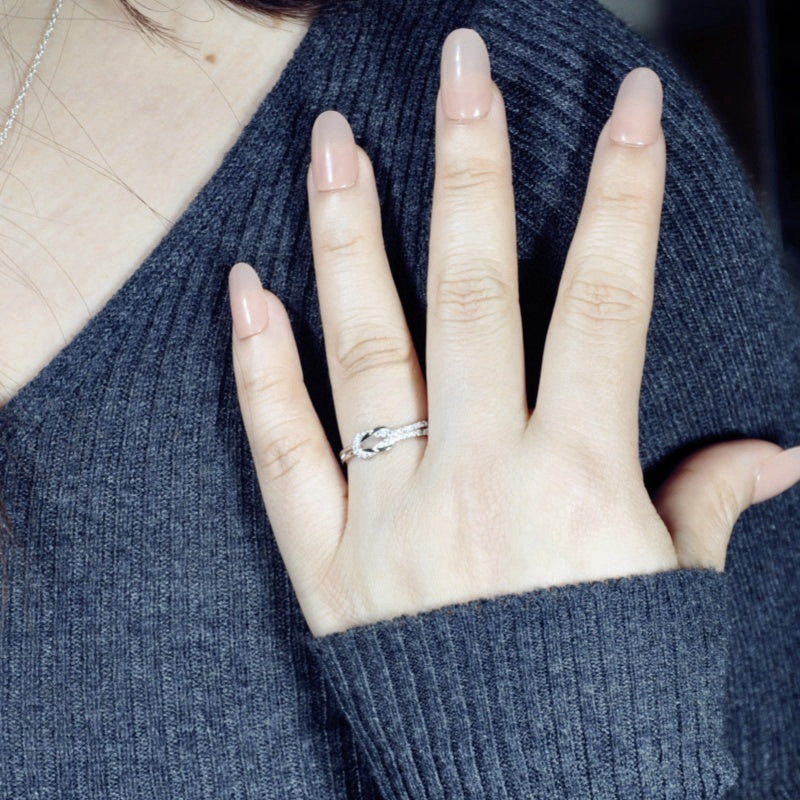 Mother & Daughter - Knot Ring