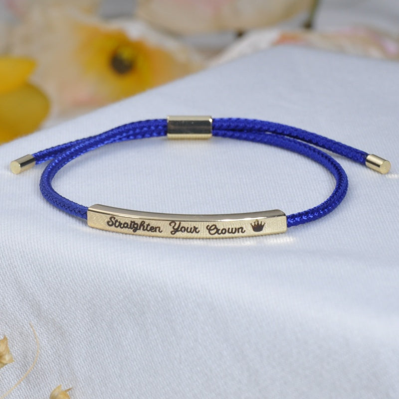 Straighten your Crown Tube Bracelet