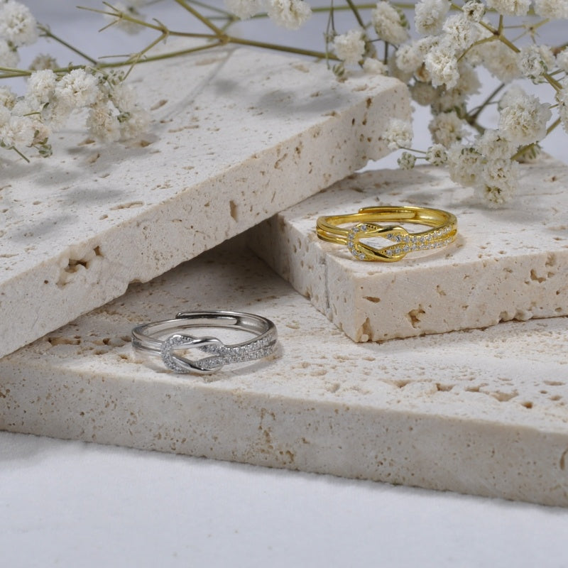 Mother & Daughter - Knot Ring