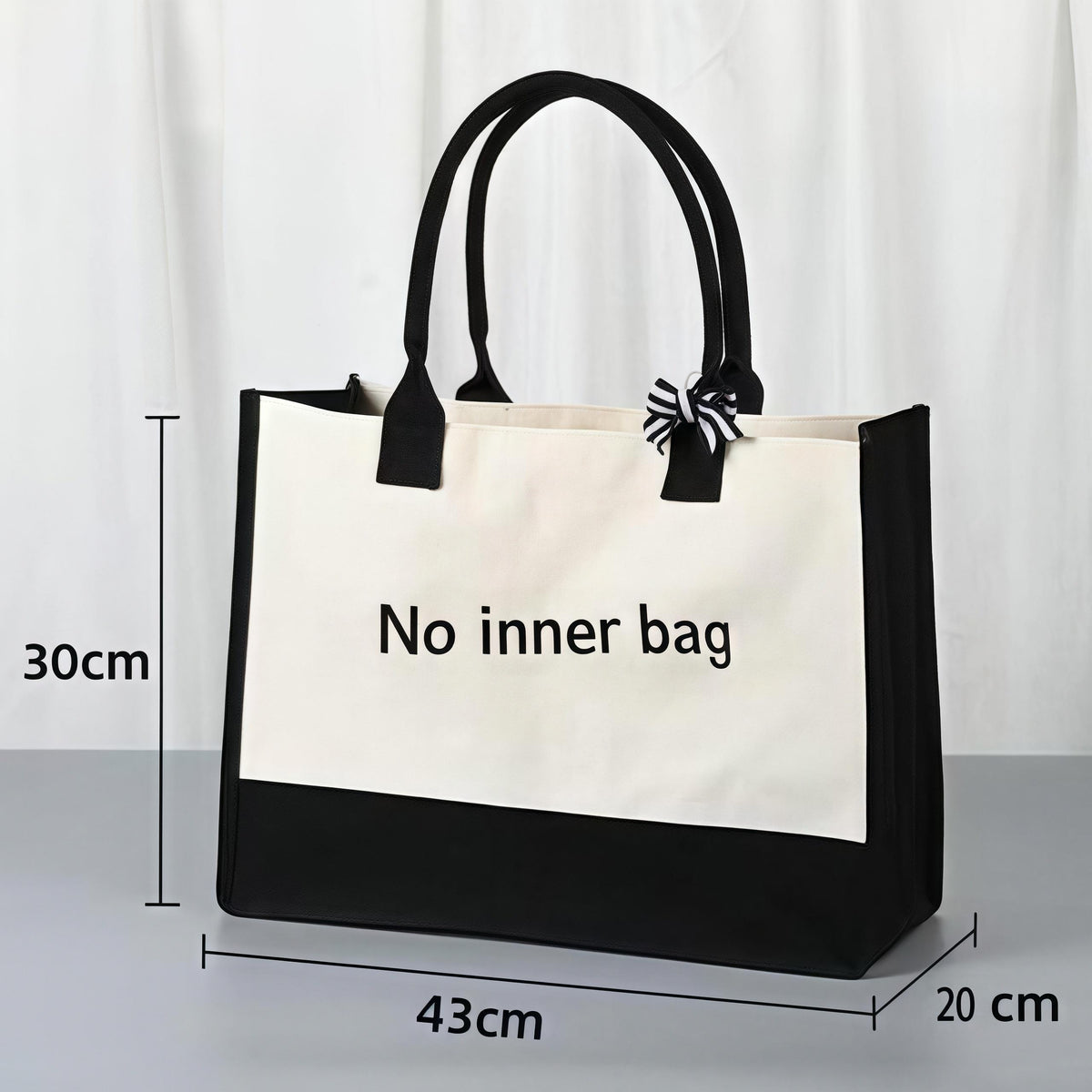 Personalized Cartoon Character Initial Large Canvas Tote Bag with Name Travel Daily Use Birthday Anniversary Gift for Girl Women